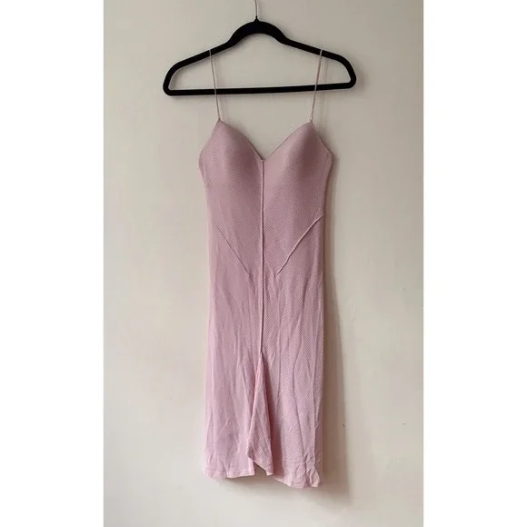La Perla Vintage Light Pink Dress Marvel Made In Italy Size 42 - Picture 1 of 8